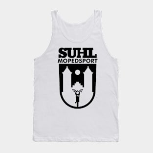 Suhl Mopedsport Simson Logo (black) Tank Top